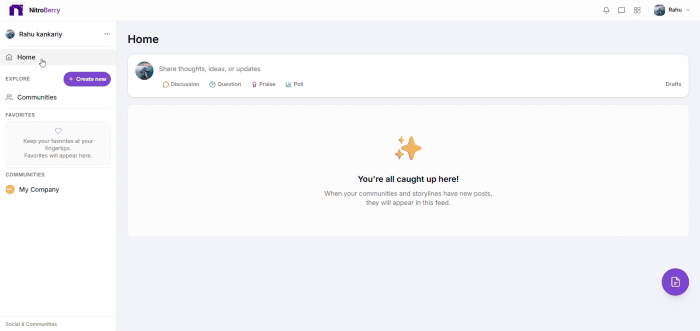 NitroBerry Social Platform