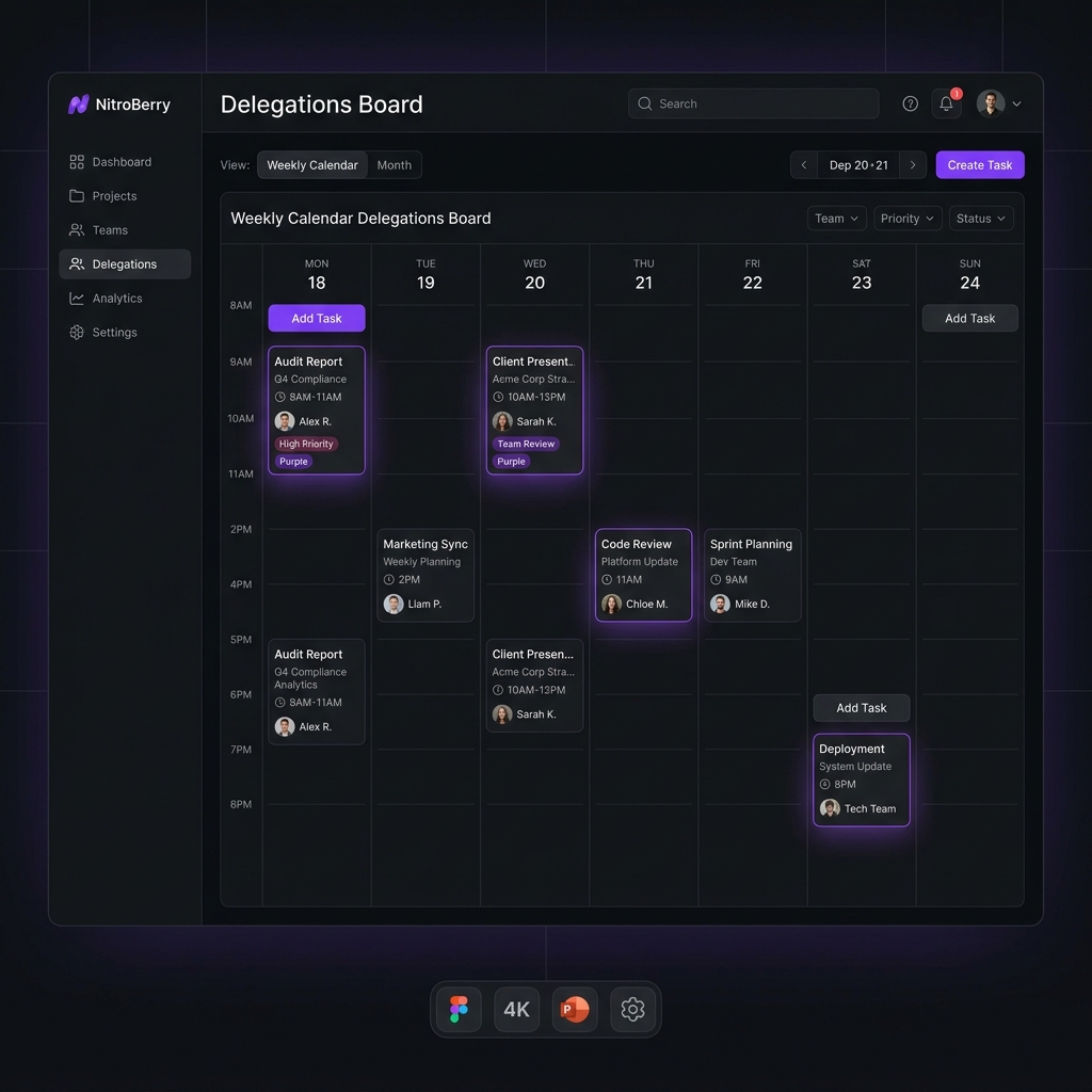 Tasks Interface