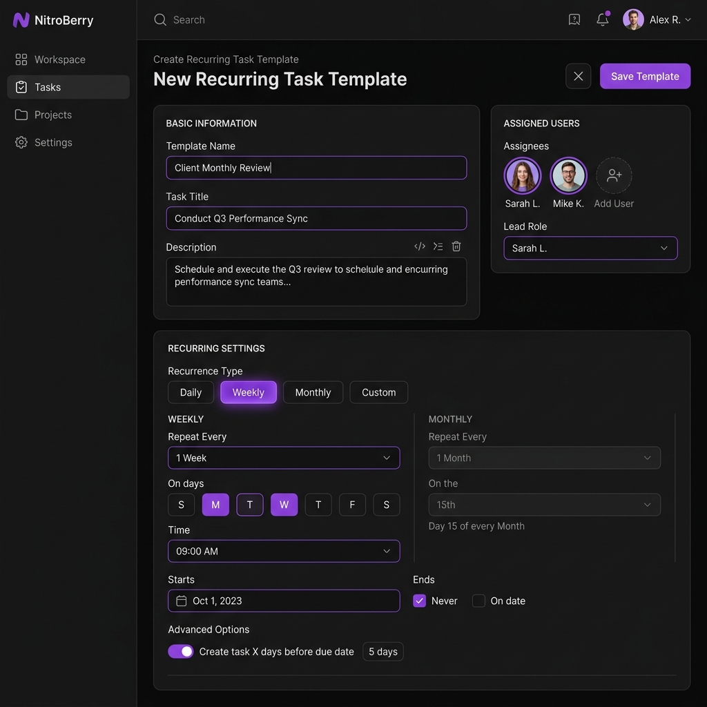 Task Templates
