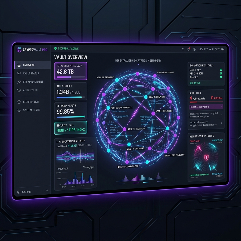 Encryption Engine Dashboard